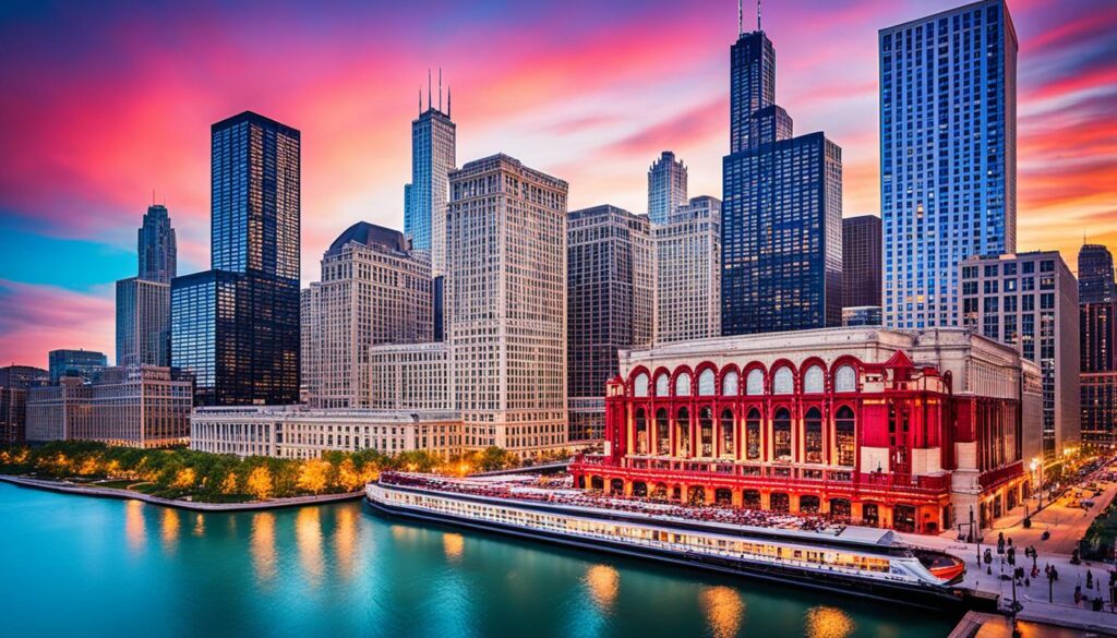 Chicago entertainment industry centers