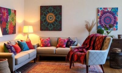 chic batik home decor