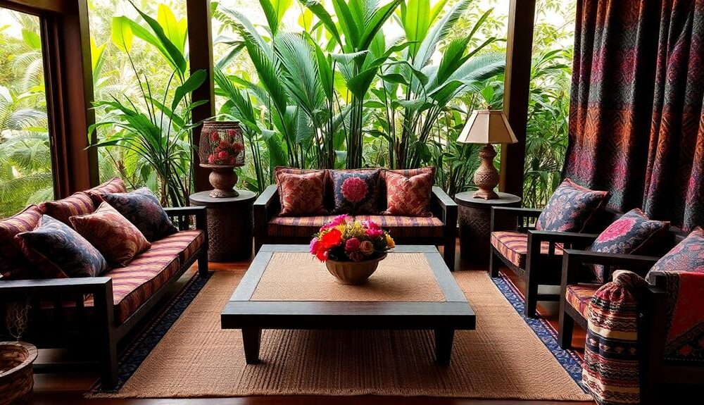 indonesian textile home design