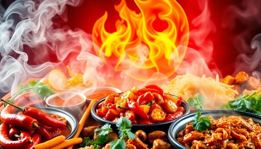 fiery culinary delights await