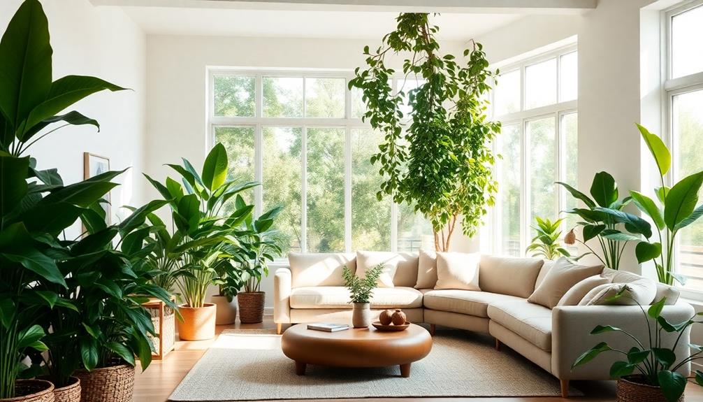 incorporate living greenery