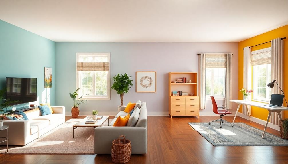 room specific feng shui colors