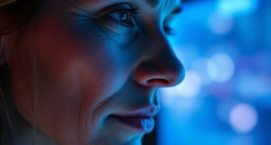 blue light accelerates skin aging