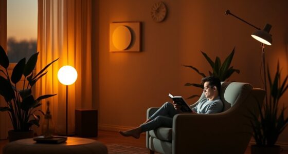 home lighting enhances sleep