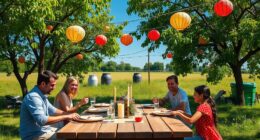 green holiday celebration ideas