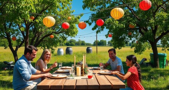 green holiday celebration ideas