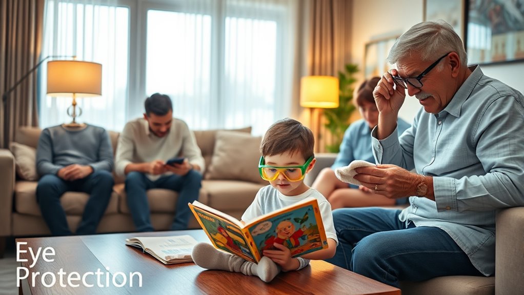 home eye safety measures