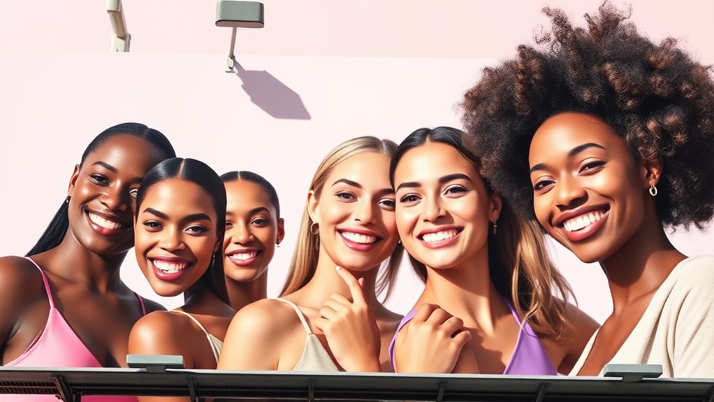 inclusive diverse beauty representation