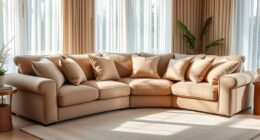 large plush seating options