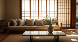 minimalist cozy japandi style