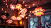 playful floral lighting fixtures
