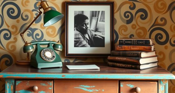 retro vintage style features