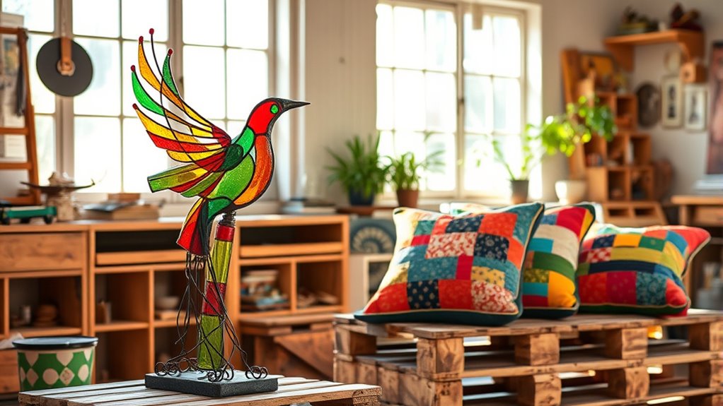 transforming waste into art