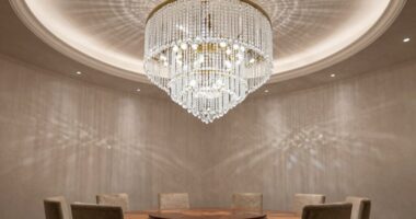 comparing chandeliers for high ceilings