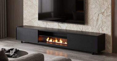 easy fireplace tv stand guide
