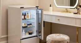 makeup vanity refrigerator facts