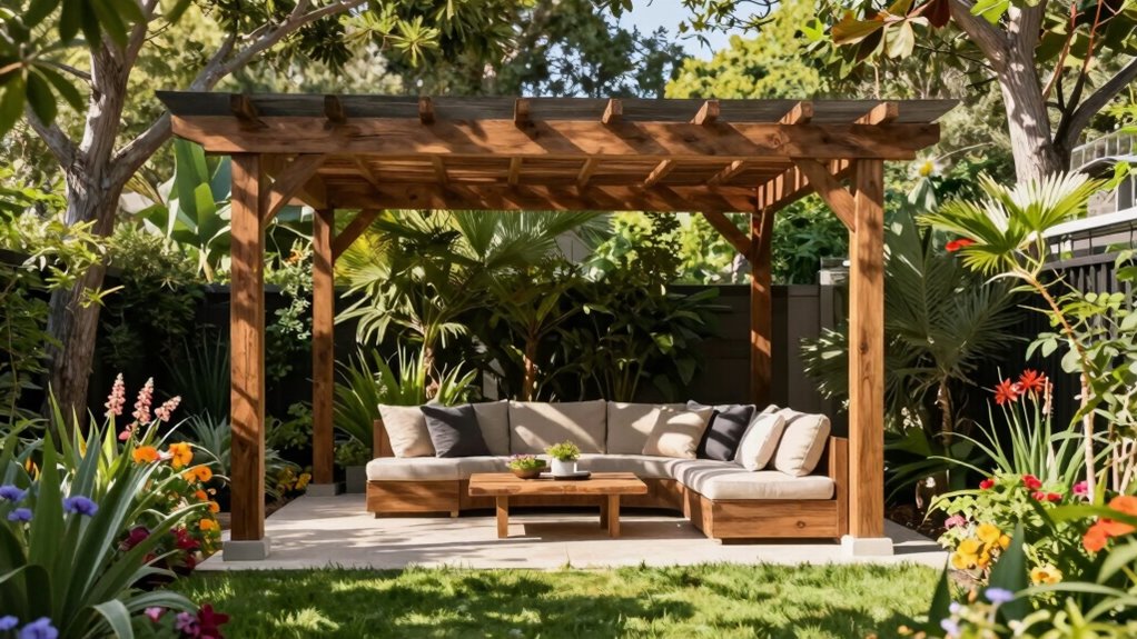 outdoor lighting durable materials placement