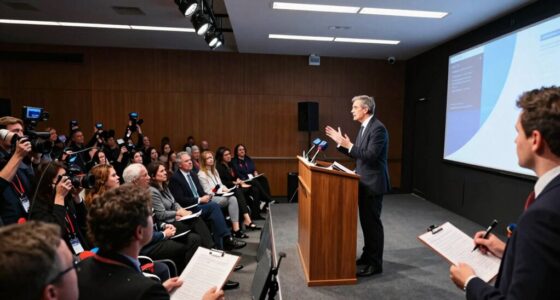 press conferences influence event narratives
