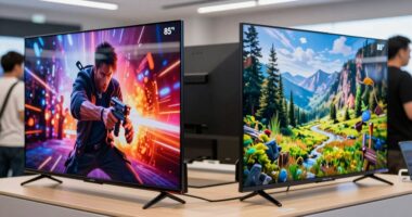 smart shoppers compare tvs