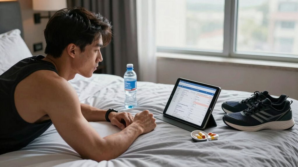 travel disrupts athlete recovery