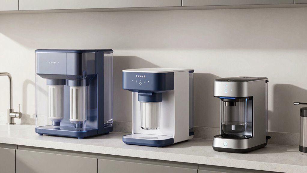 water filtration system differences