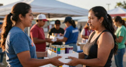 Venezuelans in Utah collect aid, press for pause on deportations after deadly quakes