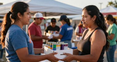 Venezuelans in Utah collect aid, press for pause on deportations after deadly quakes