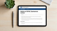 Notice Of OFAC Sanctions Action