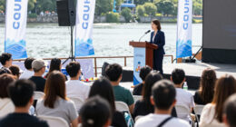 Commissioner Roswall Gives An Opening Address At The 9Th Water Festival