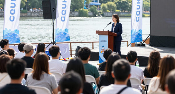 Commissioner Roswall Gives An Opening Address At The 9Th Water Festival