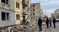Russian Strike On Apartment Building In Kharkiv, Ukraine, Injures 25 People, Including Nine Children, Regional Governor Says