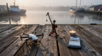 Ukrainian Drone Attack On Russian Port City Kills Four. Fire Reported At Port.