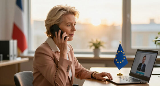 Von Der Leyen Issues Statement After Call With Zelenskyy