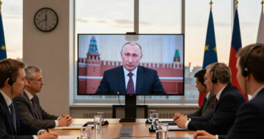 Putin Turns A Half-hour Call With European Leaders Into A 90-Minute History Lecture. Trump Says A Three-way Summit Could Happen ‘Very Soon.’