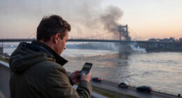 Russian Forces Strike A Second Major Kyiv Bridge Across The Dnipro After Two Days Of Attacks On The South Bridge
